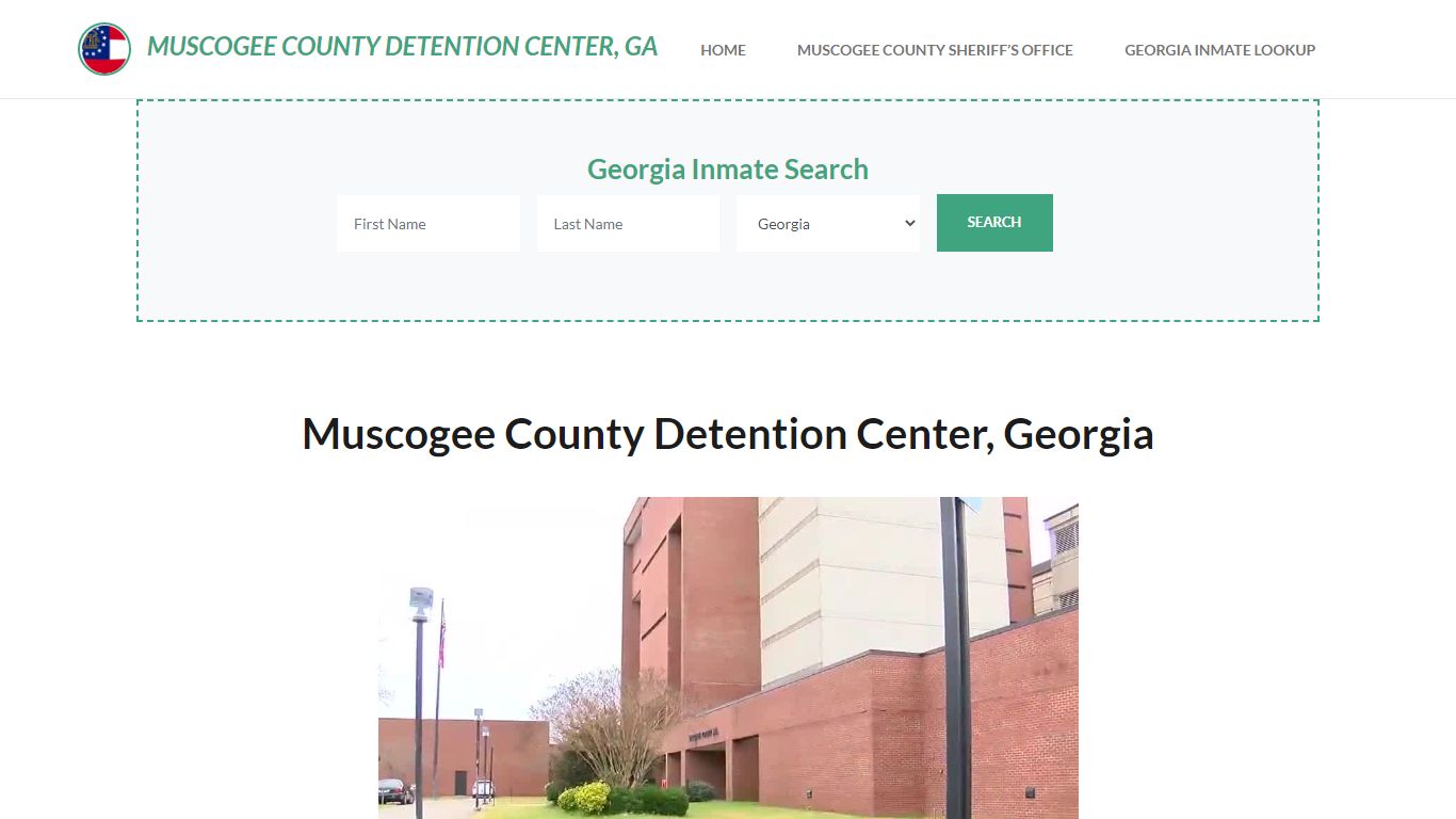 Muscogee County Detention Center, GA Inmate Roster, Offender Search